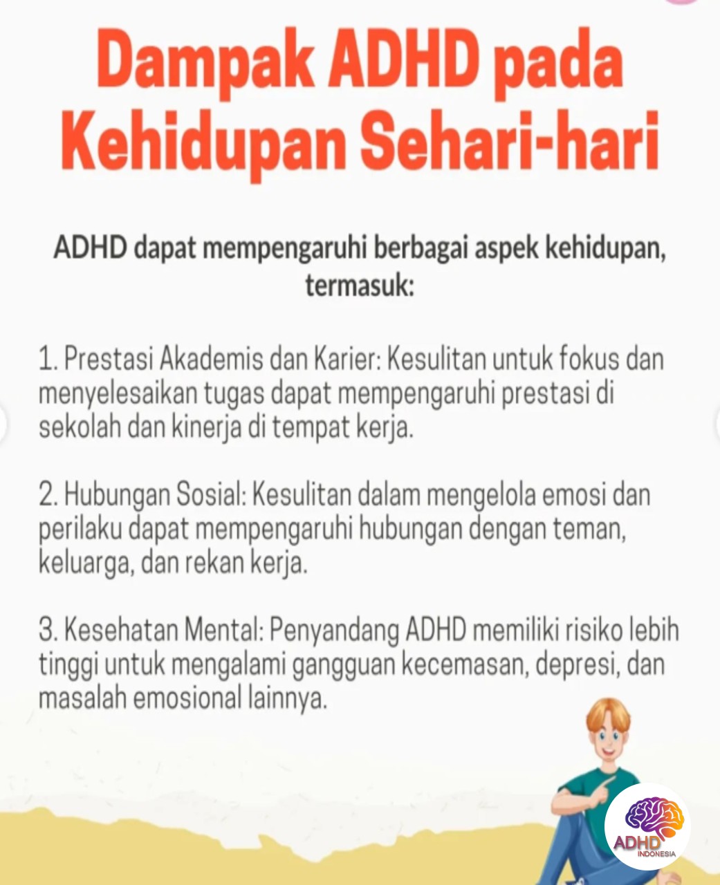 ADHD dan Hubungan Sosial Anak di Lingkungan Sekolah di Kabupaten Soppeng