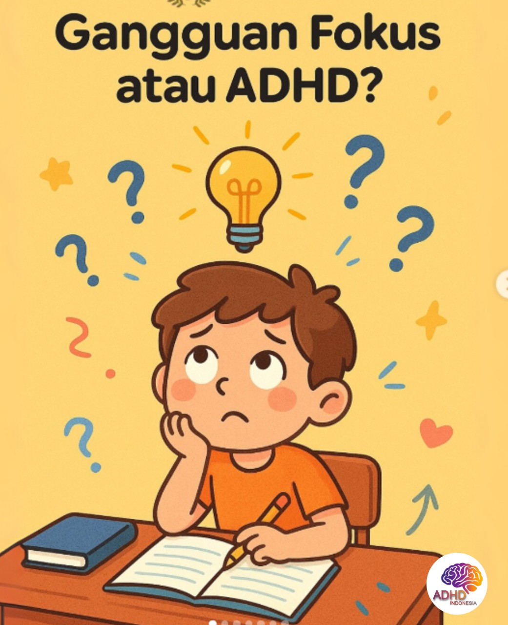ADHD dan Kesulitan Fokus Anak: Edukasi untuk Keluarga di Kabupaten Soppeng