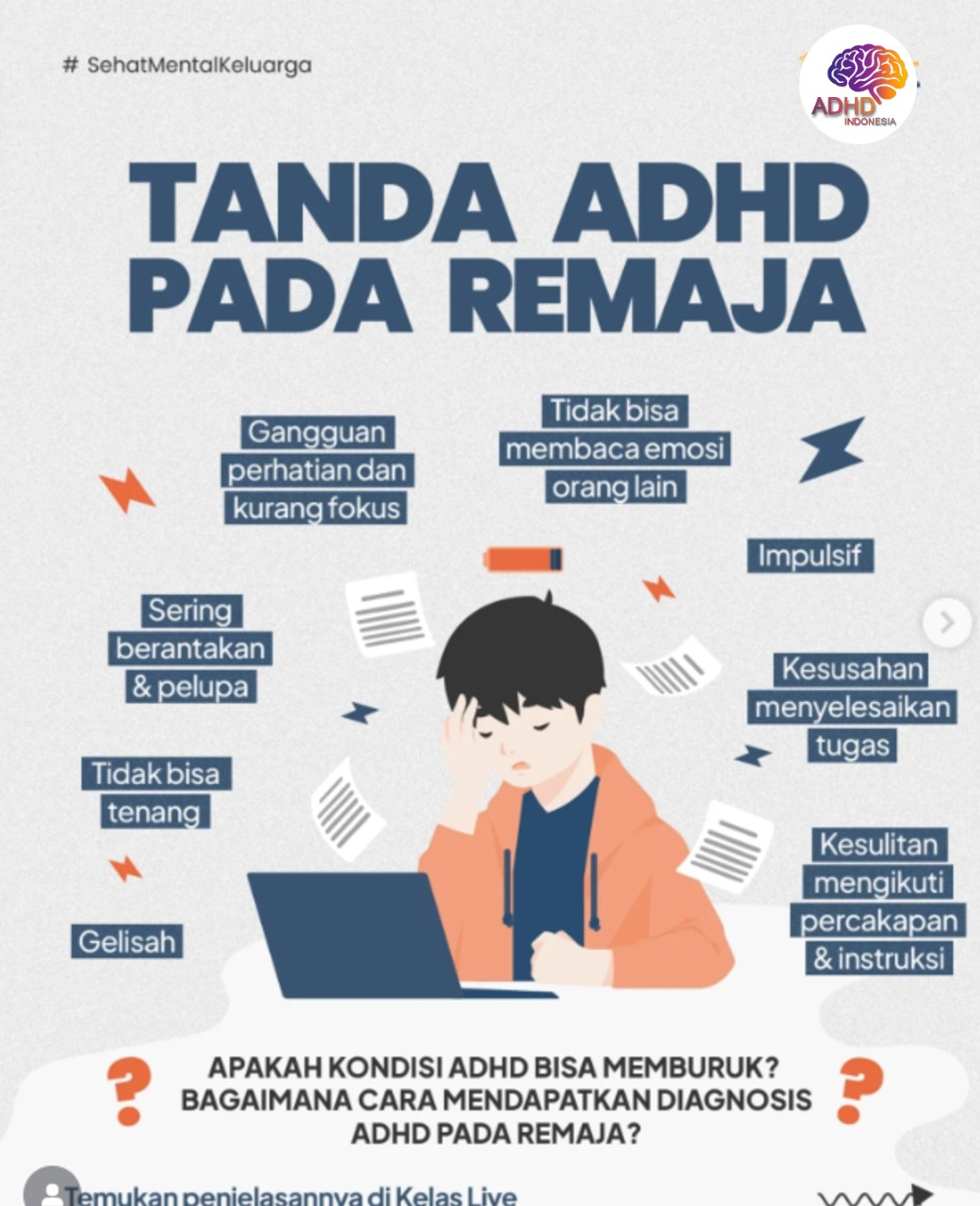 Screening ADHD Non-Diagnostik: Edukasi Awal bagi Orang Tua di Kabupaten Soppeng