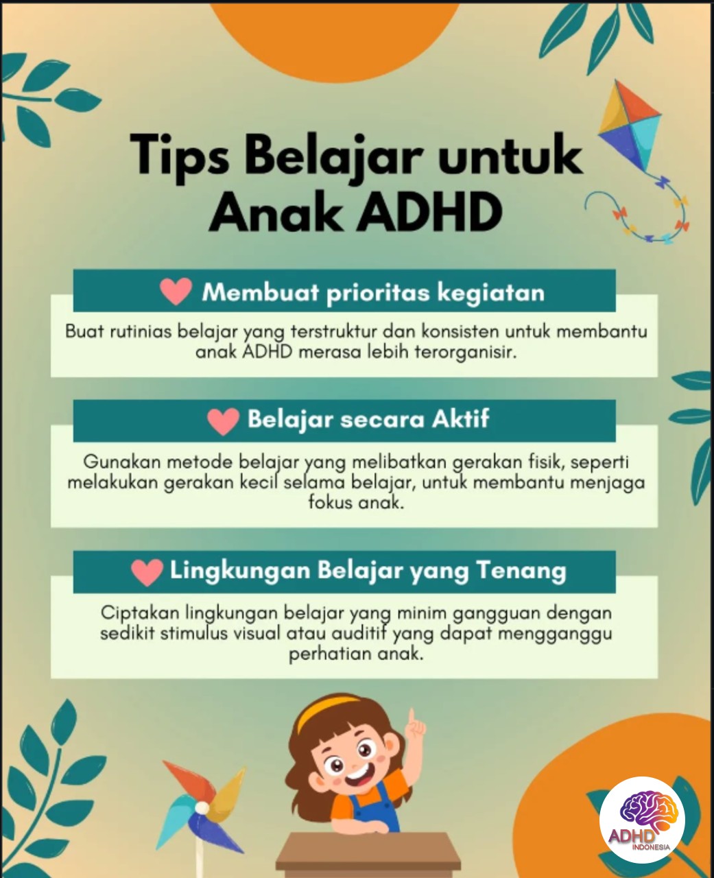 Strategi Belajar yang Cocok untuk Anak ADHD di Kabupaten Soppeng